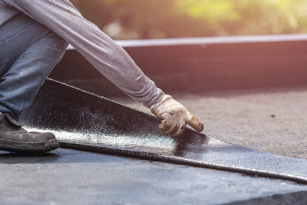 Professional Emergency Waterproofing technician working in Manitou Beach, MI